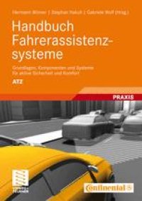 cover of the book Handbuch Fahrerassistenzsysteme: Grundlagen, Komponenten und Systeme für aktive Sicherheit und Komfort