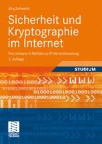 cover of the book Sicherheit und Kryptographie im Internet: Von sicherer E-Mail bis zu IP-Verschlüsselung