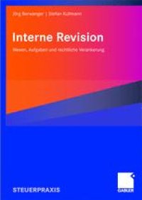 cover of the book Interne Revision: Wesen, Aufgaben und rechtliche Verankerung