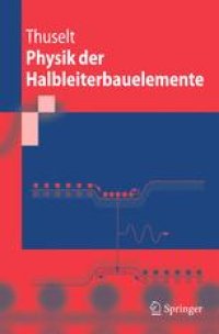 cover of the book Physik der Halbleiterbauelemente: Einführendes Lehrbuch für Ingenieure und Physiker