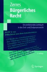 cover of the book Bürgerliches Recht: Ein einführendes Lehrbuch in das Zivil- und Zivilprozessrecht