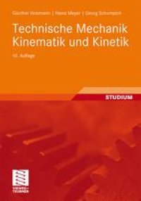 cover of the book Technische Mechanik Kinematik und Kinetik