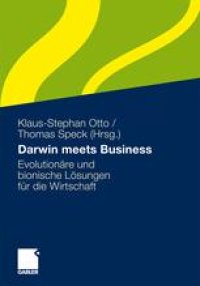 cover of the book Darwin meets Business: Evolutionäre und bionische Lösungen für die Wirtschaft