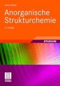 cover of the book Anorganische Strukturchemie