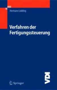 cover of the book Verfahren der Fertigungssteuerung: Grundlagen, Beschreibung, Konfiguration