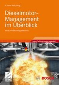 cover of the book Dieselmotor-Management im Überblick: einschließlich Abgastechnik