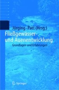 cover of the book Fließgewässer- und Auenentwicklung: Grundlagen und Erfahrungen