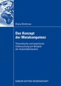 cover of the book Das Konzept der Metakompetenz: Theoretische und empirische Untersuchung am Beispiel der Automobilindustrie