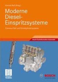 cover of the book Moderne Diesel-Einspritzsysteme: Common Rail und Einzelzylindersysteme