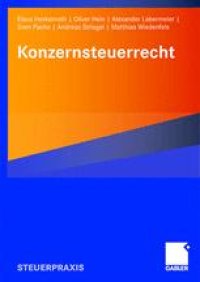 cover of the book Konzernsteuerrecht