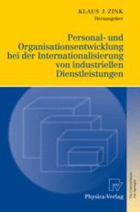 cover of the book Personal- und Organisationsentwicklung bei der Internationalisierung von industriellen Dienstleistungen