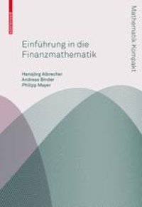 cover of the book Einführung in die Finanzmathematik