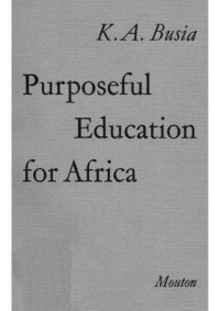 cover of the book Purposeful Education for Africa