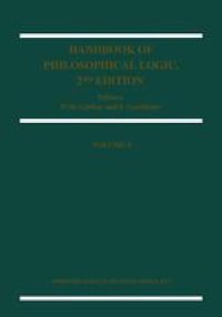 cover of the book Handbook of Philosophical Logic