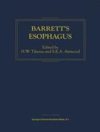 cover of the book Barrett’s Esophagus