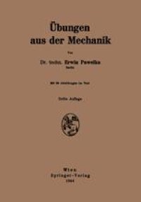 cover of the book Übungen aus der Mechanik