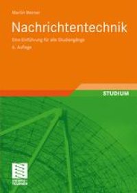 cover of the book Nachrichtentechnik: Ein Einführung für alle Studiengänge