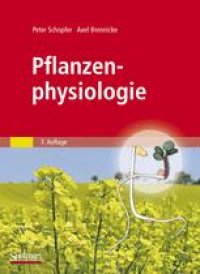 cover of the book Pflanzenphysiologie