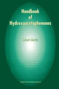 cover of the book Handbook of Hydroxyacetophenones