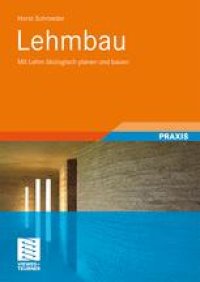 cover of the book Lehmbau: Mit Lehm ökologisch planen und bauen