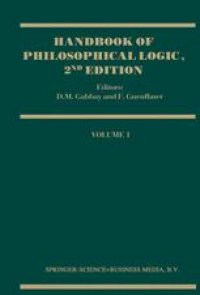 cover of the book Handbook of Philosophical Logic