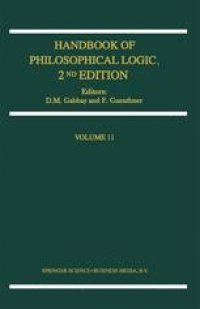 cover of the book Handbook of Philosophical Logic