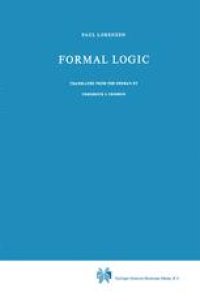 cover of the book Formal Logic