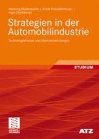 cover of the book Strategien in der Automobilindustrie: Technologietrends und Marktentwicklungen