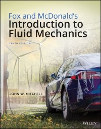 cover of the book Fox and McDonald's Introduction to Fluid Mechanics