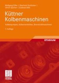 cover of the book Küttner Kolbenmaschinen