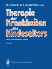 cover of the book Therapie der Krankheiten des Kindesalters