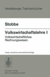 cover of the book Volkswirtschaftslehre I: Volkswirtschaftliches Rechnungswesen