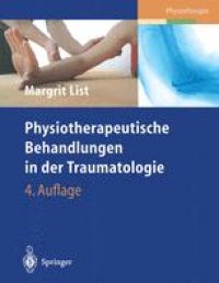 cover of the book Physiotherapeutische Behandlungen in der Traumatologie