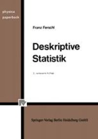 cover of the book Deskriptive Statistik