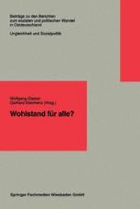 cover of the book Wohlstand für alle?