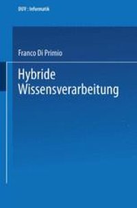 cover of the book Hybride Wissensverarbeitung