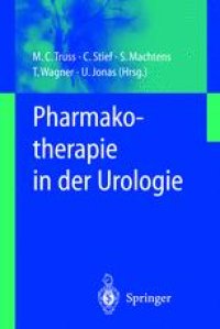 cover of the book Pharmakotherapie in der Urologie