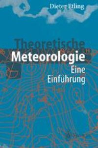 cover of the book Theoretische Meteorologie: Eine Einführung