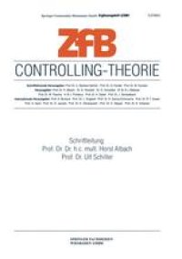 cover of the book Controlling-Theorie