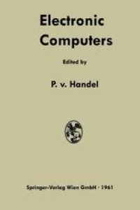 cover of the book Electronic Computers: Fundamentals, Systems, and Applications