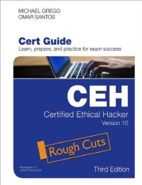 cover of the book Pearson Education: Certified Ethical Hacker (CEH) Version 10 (Certification Guide)