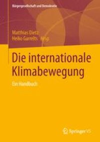 cover of the book Die internationale Klimabewegung: Ein Handbuch