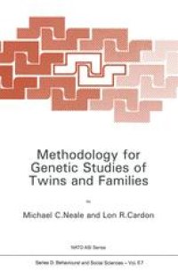 cover of the book Methodology for Genetic Studies of Twins and Families