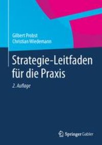 cover of the book Strategie-Leitfaden für die Praxis