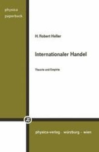 cover of the book Internationaler Handel: Theorie und Empirie