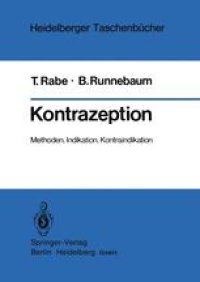 cover of the book Kontrazeption: Methoden, Indikation, Kontraindikation