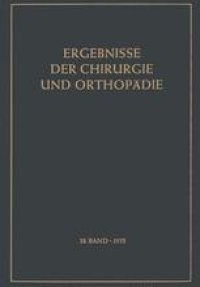 cover of the book Ergebnisse der Chirurgie und Orthopädie