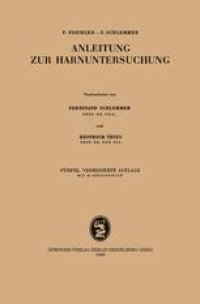 cover of the book Anleitung zur Harnuntersuchung