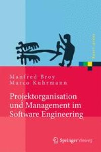 cover of the book Projektorganisation und Management im Software Engineering