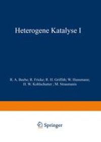 cover of the book Heterogene Katalyse I